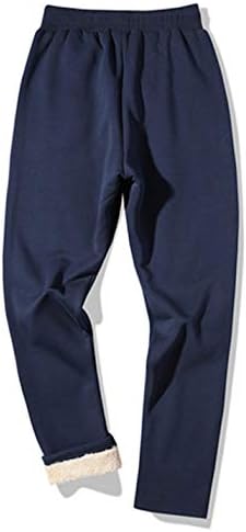 Мъжки Спортни Панталони Flygo на лигавицата на шерпи, Топли Зимни Спортни Панталони отвътре