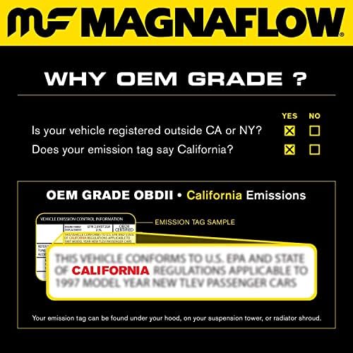 Каталитичен конвертор колектор MagnaFlow OEM федерална клас / отговаря на СИП 51441 - Автоматична тръби от неръждаема стомана