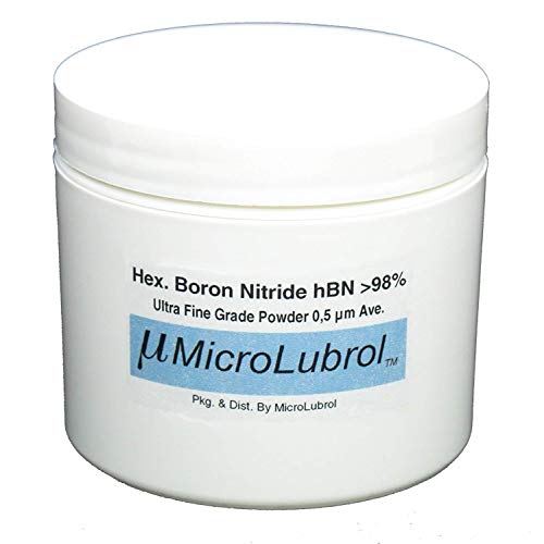 2 унция Гексагонального прах нитрид MICROLUBROL hBN Ултра-0,5 микрона Микрона