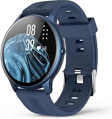 Смарт часовници Smart Touch, Умни Часовници за мъже и жени, IP68 Водоустойчив Тракер Активност с пълноцветен сензорен екран, Монитора