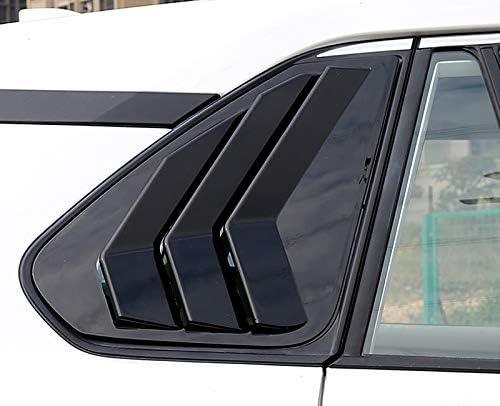 Автофото за Toyota RAV4 XA50 2019-2022 Лъскаво Черно Покритие Щори на Задното Стъкло, 2 бр. Автомобилни Аксесоари