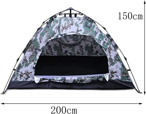 Палатка HAIBING За нощуване на открито, Една палатка, Преносима Сгъваема Автоматична Всплывающая палатка за къмпинг, Ветрозащитная