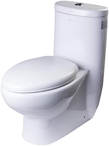 Висока Керамична Тоалетна чиния с двойно Смывом EAGO TB309, Екологични, 1 бр.