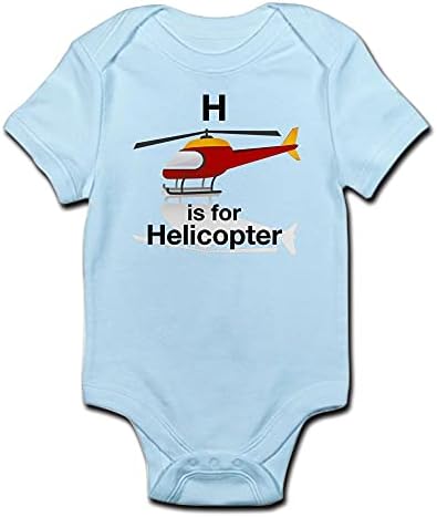 CafePress H е предназначен за Детско Боди-хеликоптер Baby Bodysuit
