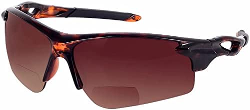 Mass Vision 2 Двойки Бифокальных Унисекс слънчеви очила за четене 'The Athlete' Precision Sport Wrap
