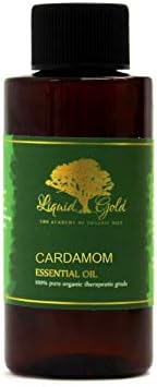 2,2 Грама Етерично масло от Кардамон Премиум-клас Течно Злато Чиста Органична Натурална Ароматерапия