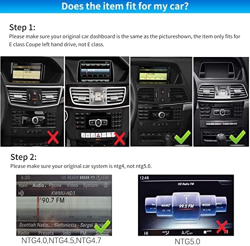 Пътен Топ Android 12 Автомобилна стерео 12,3 Автомобил на сензорен екран за Mercedes Benz E Class S212 W212 2009-2014 година,