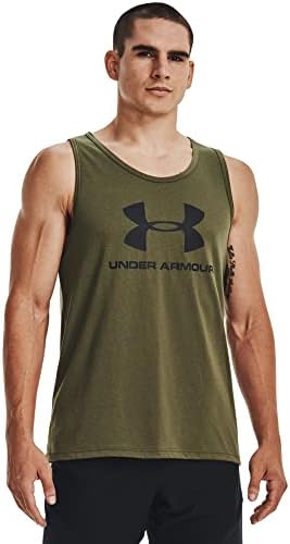 Мъжка тениска с логото на Under Armour е в спортен стил