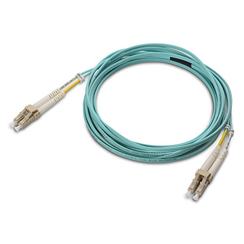 Cable материали OFNP Plenum мулти-режим пълен Дуплекс оптичен кабел OM3 9,8 фута / 3 m (10 gb, 40 GB, LC-LC, като 50 / 125μm