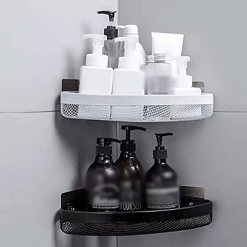Стелажи за съхранение на MABEK Алуминиев Тоалетна чиния Триъгълни За Съхранение на хавлиените Кърпи, Перфорирана Душ-часова Без стени, Аксесоари