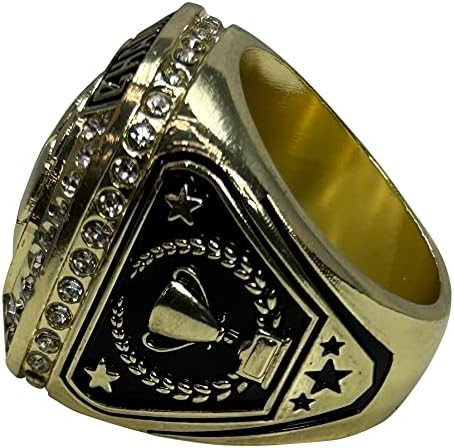 Експресна-на монетата от 1 до 12 Опаковки Златни Бейзбол Шампионски пръстени на Трофея Награда Подарък Първенство пръстен Победител