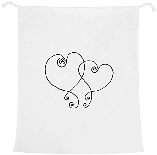 Чанта за пране и съхранение на бельо Azeeda 'Swirled Hearts' (LB00022796)