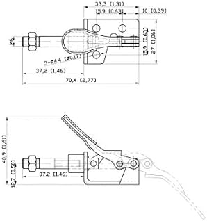 Переключающие скоби CLAMPTEK Двухтактные/теглене на Переключающие скоби CH-301-BM