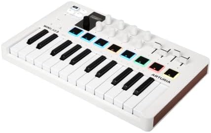 Мини-Хибриден контролер на Клавиатурата Arturia MiniLab 3 Mini