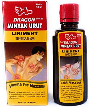 Масло-мехлем Cap Dragon марка Minyak Urut, 60 Мл (опаковка от 2 броя)