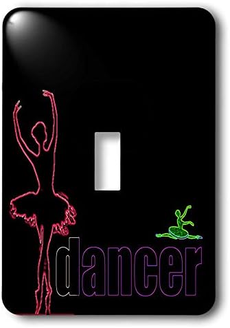 3. Балерини и танцьорки КИКЕ KALVØ - Зелени и червени неонови танцьори с надпис танцьор - един превключвател (lsp_299404_1)