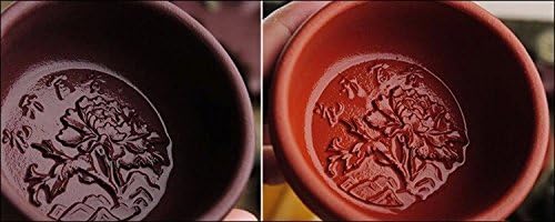 2 елемента от Китайската Чаша чай Yixing Zisha От Чиста Глина Gongfu 60cc Peony Zini & Qingshuini Богат и Почитан от