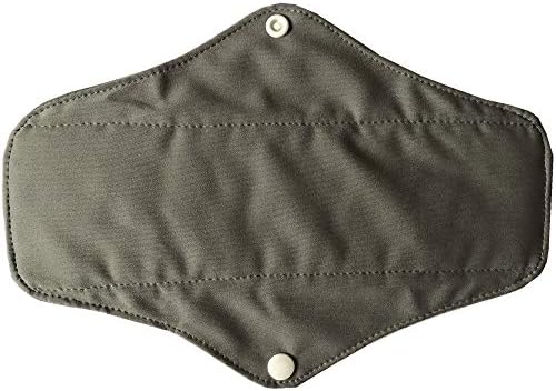 МУМБАБИ 6 броя 25,4 см (10 инча) Обикновена кърпа за мама от бамбук с въглен на прах / Менструални тампони / Дамски превръзки за Еднократна