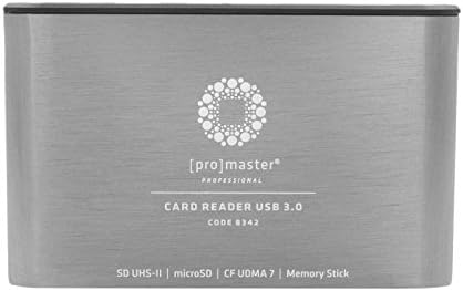 ProMaster Professional USB 3.0 Multi Card Reader - четец на карти памет SD и CF Micro SD с два слота за