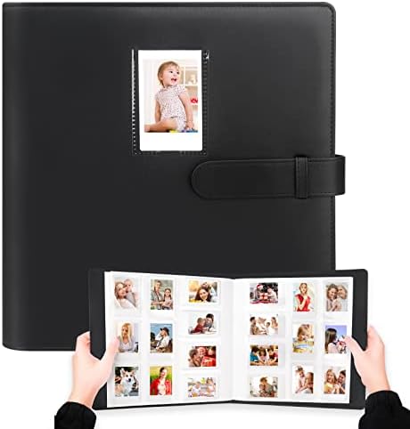 2 бр. фотоалбум с 640 джобове за Fujifilm Instax Mini 11 90 70 9 8+ 8 Фотоапарат миг печат LiPlay, фотоапарати миг печат Polaroid Snap/PIC-300/Z2300/