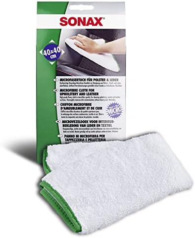 Кърпа от микрофибър Sonax за тапицерия на мебели и кожата (1 бр) - Перфектният аксесоар за почистване на салона на Вашия автомобил. 40