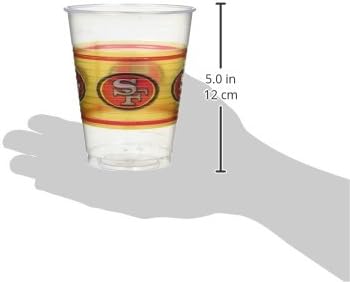 Пластмасови чаши San Francisco 49ers - 16 грама. | Многоцветен | Опаковка от 25