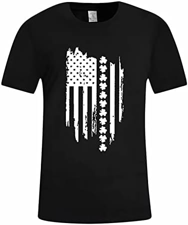 2023 Нова Мъжки Графична Риза В стил Артистична Четка, Мъжки t-shirt, Айде Тениска в Деня на Независимостта, D Big Tall