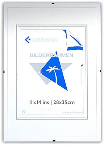 Бескаркасная рамка Neumann Bilderrahmen с клипсой от обикновено стъкло, клипса, с прозрачни стъкла