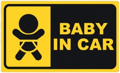 Стикер Бебе в колата залепващ Винил JDM Бебе - C017
