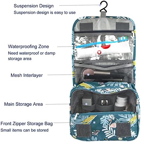 Чанта за тоалетни принадлежности Fodofodo, Подвесная Пътна Чанта за Тоалетни Принадлежности, Козметичен водоустойчив Органайзер за