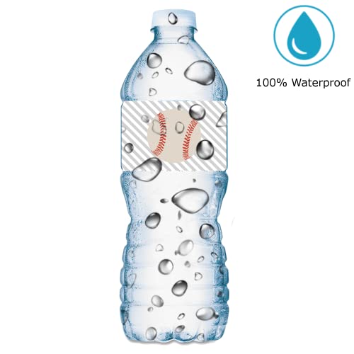 25 Етикети за спортни отбори бутилки с вода, Водоустойчиви Опаковки за бутилки за вода, Различни етикети за парти по случай рождения ден,