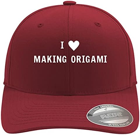 Аз С Цялото Си Сърце Обичам Да Правя Оригами - Мека Бейзболна Шапка Flexfit Cap
