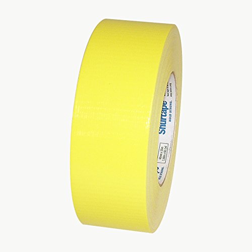 Луминесцентна тиксо Shurtape PC-619: 2 инча х 60 ярда. (Флуоресцентно жълто)