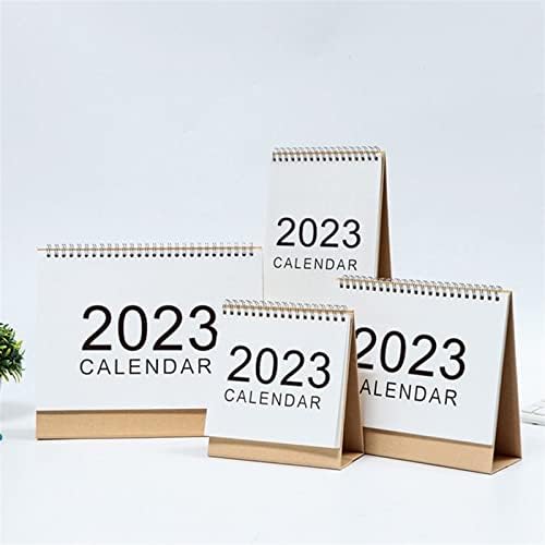 Настолен Календар 2023 подарък 2023 Настолен Календар Декор Календар Прости Малки Настолни Календари, Канцеларски материали (Размер: