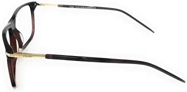 Компютърни очила На lifestyle правоъгълник голям черен пластмаса 54 мм unisex_alacfrpr1033