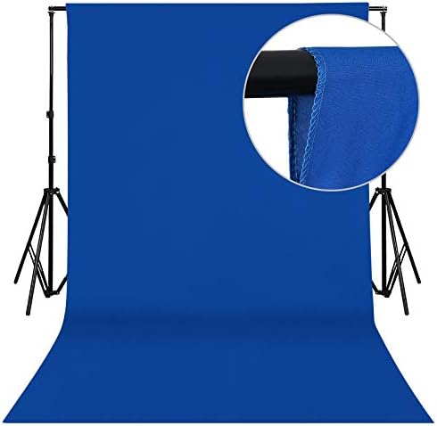 Сини Фонове, за Снимки, Полиестерна Хромирани плат с размери 10 x 12 метра, Сгъваем Обикновен Фон за Снимки, на живо, video studio