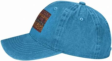 Бейзболна шапка С Племенните Принтом от Африканската кал тъкан ASEELO, Регулируем Ковбойская Шапка За възрастни, е Достъпен през Цялата