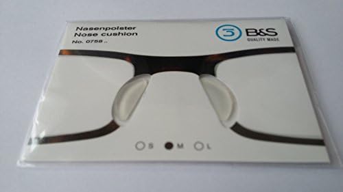 1 Чифт подложки за носа, за допълнително удобство Очила за очите - без Мини - Намаляват болезненост - Достъпни са самозалепващи
