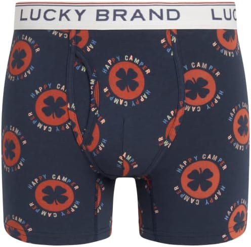 Мъжко бельо Lucky Brand - Ежедневни Ластични Гащи-боксерки (3 опаковки)