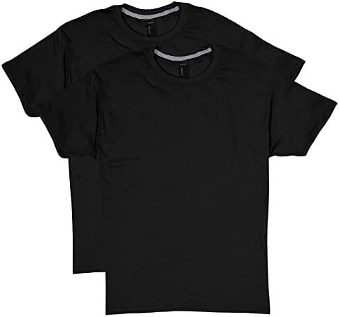 Мъжки тениски Hanes, Комплект мъжки тениски X-Temp Performance, Влагоотводящие Тениски от смес от памук, 2 опаковки