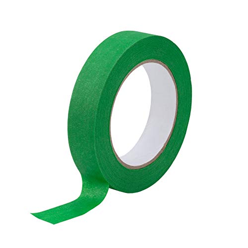 Lichamp 10 X самозалепваща се Зелена лента 1 инч и 10 опаковки Червена лепенка 1 инч