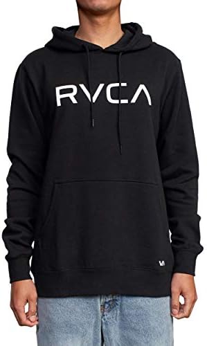 Мъжки Графичен мек вълнен плат Пуловер RVCA с качулка Hoody
