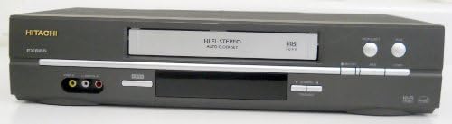 Hitachi VT-FX665A Кассетный Видео Плейър, видео Рекордер с набор от Hi Fi Стерео и автоматични часовници