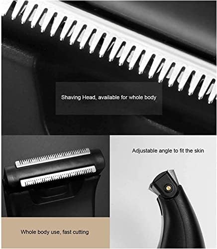 Електрическа самобръсначка LEBAAS за мъже, Самобръсначка и Машинка за подстригване с 5 остриета, Сензорна технология за бръснене,