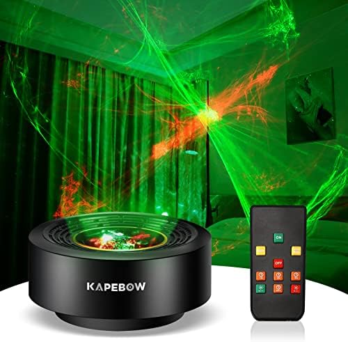 проектор kapebow на Хелоуин и Коледа, Преносим Проектор Galaxy Night Light с Дистанционно Управление за тавана Спални/Игри