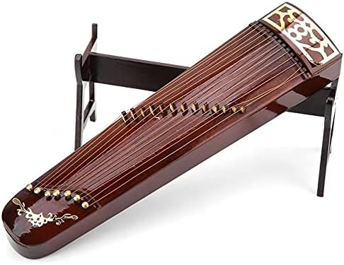 WONDER ME Миниатюрна Дървена Китайска Цитра Модел на Музикален Инструмент Дисплей Мини Бижута Занаят Начало Декор