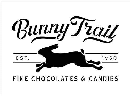 Шаблони за шоколадови бонбони Бъни Trail със Заек от StudioR12 | Весел Пролетен Интериор за дома със Собствените си ръце | Великденски
