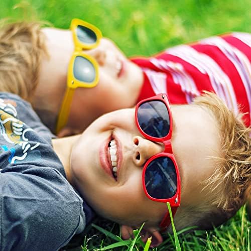 Geopty 10 Опаковки За деца Неонови Цветове За Партита, Слънчеви Очила Унисекс, Защита UV400