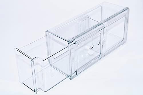 JCG Прозрачни акрилни кутии за организиране на кухня, отлични, кутии за съхранение, отличен органайзер за шкафове, организаторите