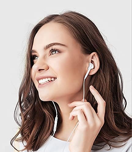 Слушалки LEIYAN 2 в опаковка Apple накрайници за уши [Сертифицирани от Apple Пфи] слушалки Слушалки с кабелен конектор 3.5 мм